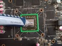 Application pâte thermique GPU